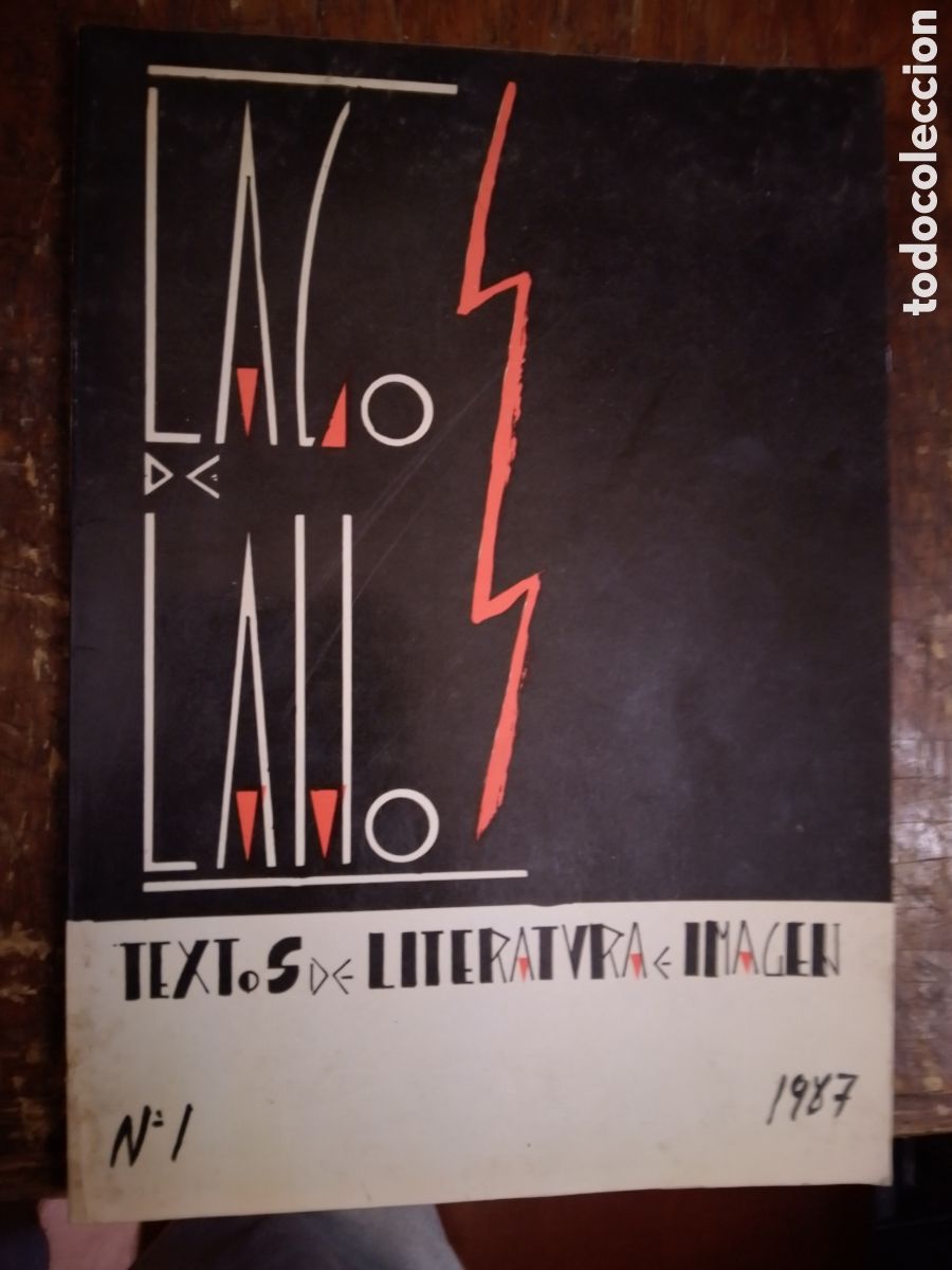 Libros de segunda mano: LAGOS DE LAHOS. TEXTOS DE LITERATURA E IMAGEN. NUM. 1. UNIVERSITAT DE VALENCIA. 1987
