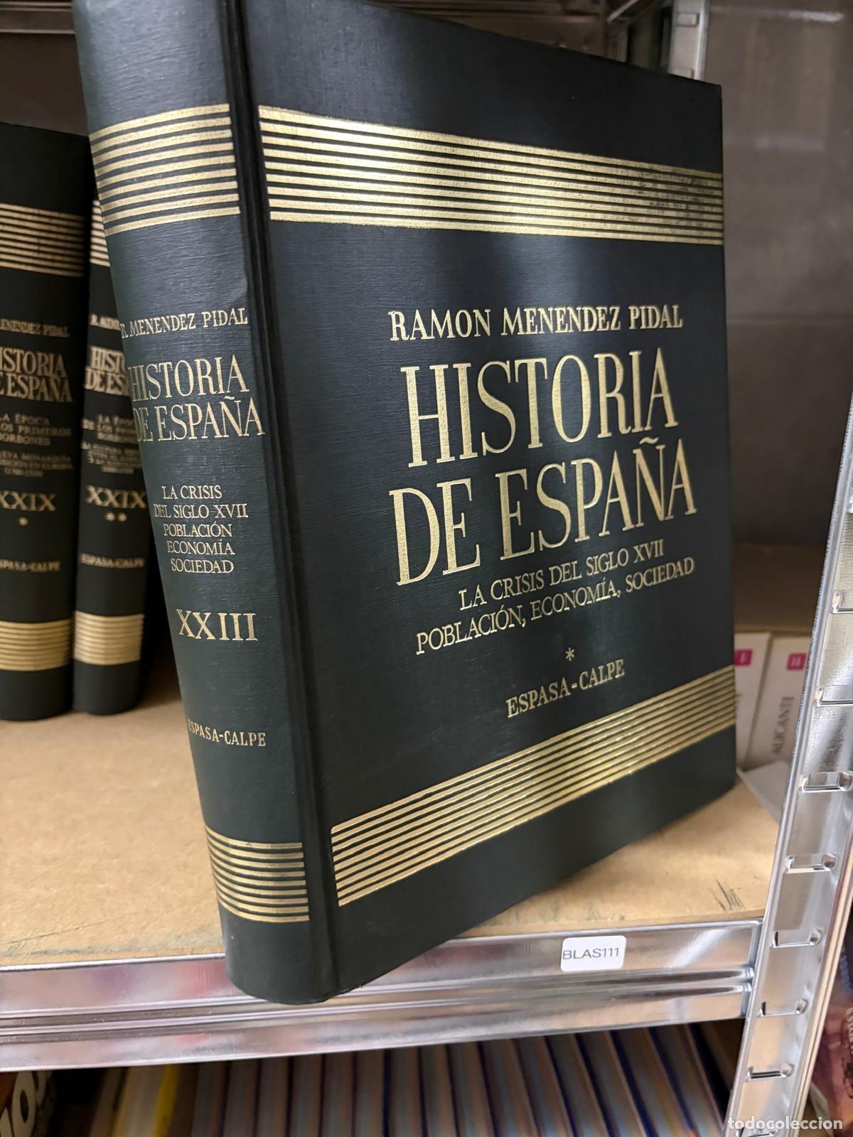 Libros de segunda mano: BLAS111 - Tomo XXIII - La crisis del siglo XVII - Espasa-Calpe