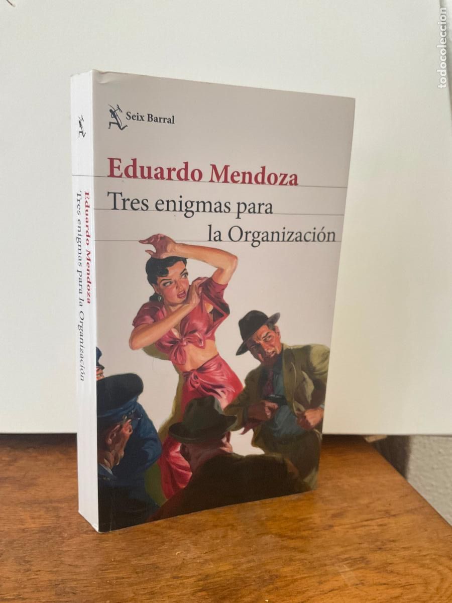 Libros de segunda mano: *PEDIDO MINIMO 5 EUROS - TRES ENIGMAS PARA LA ORGANIZACI&Oacute;N - EDUARDO MENDOZA - SEIX BARRAL