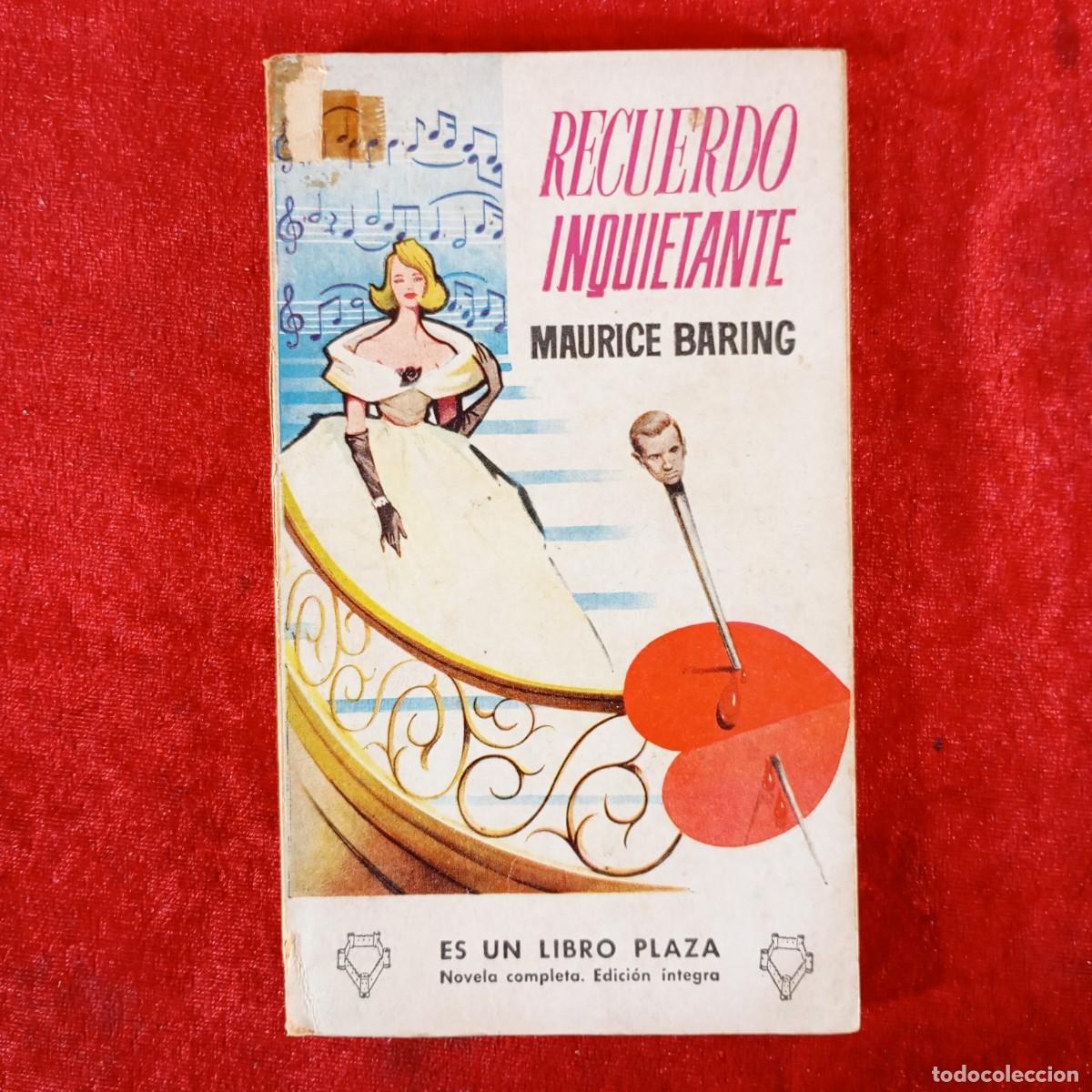 Libros de segunda mano: MAURICE BARING - RECUERDO INQUIETANTE - EDICIONES G. P. - BARCELONA / 799