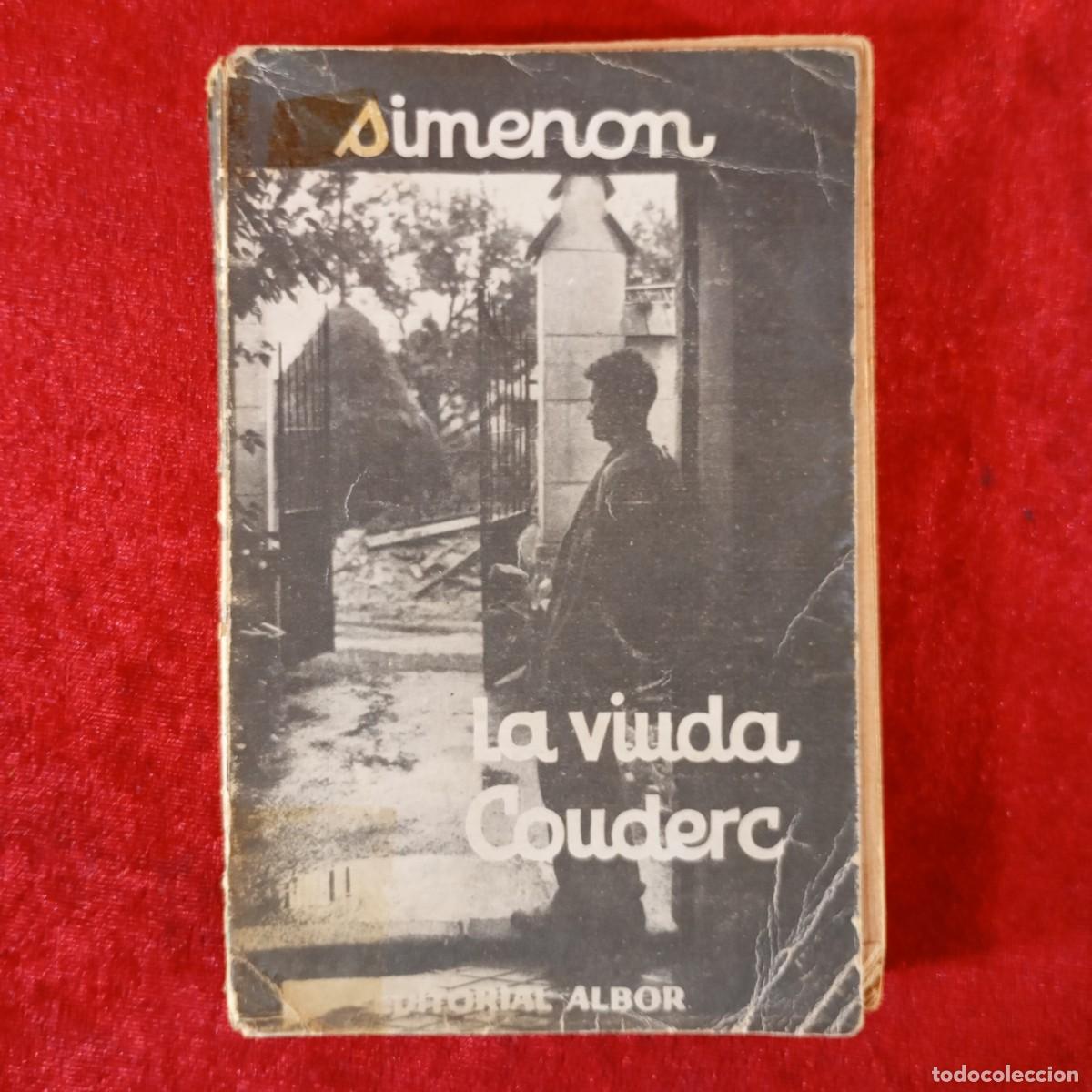 Libros de segunda mano: SIMENOM - LA VIUDA COUDERC - EDITORIAL ALBOR / 817