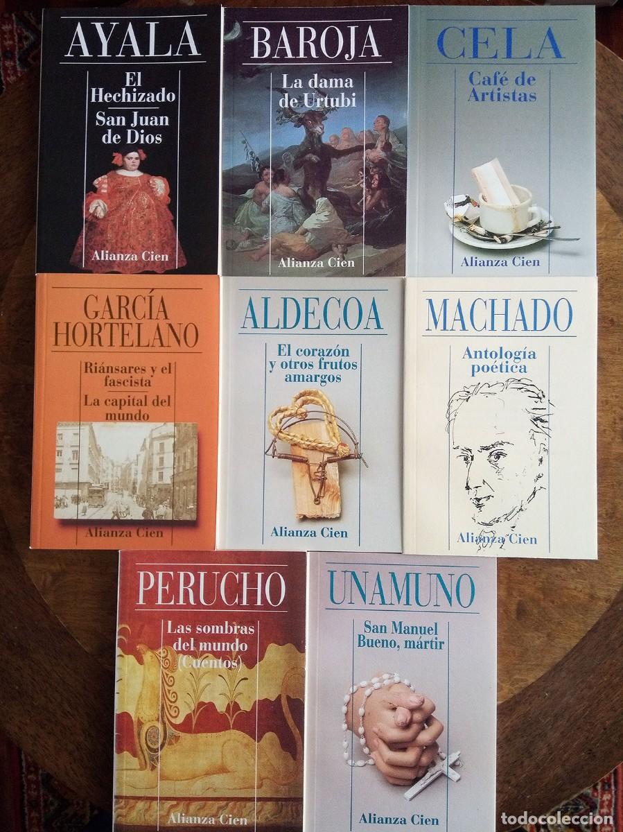 Libros de segunda mano: Lote Literatura espa&ntilde;ola colecci&oacute;n Alianza Cien