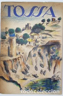Libros de segunda mano: Tossa. Text de Joan Alavedra. Il.lustracions litogr&agrave;fiques de Jaume Pla - ALAVEDRA, JOAN
