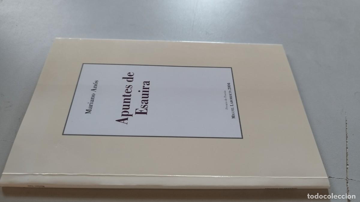 Libros de segunda mano: APUNTES DE ESAUIRA / MARIANO ANOS / EVA 215