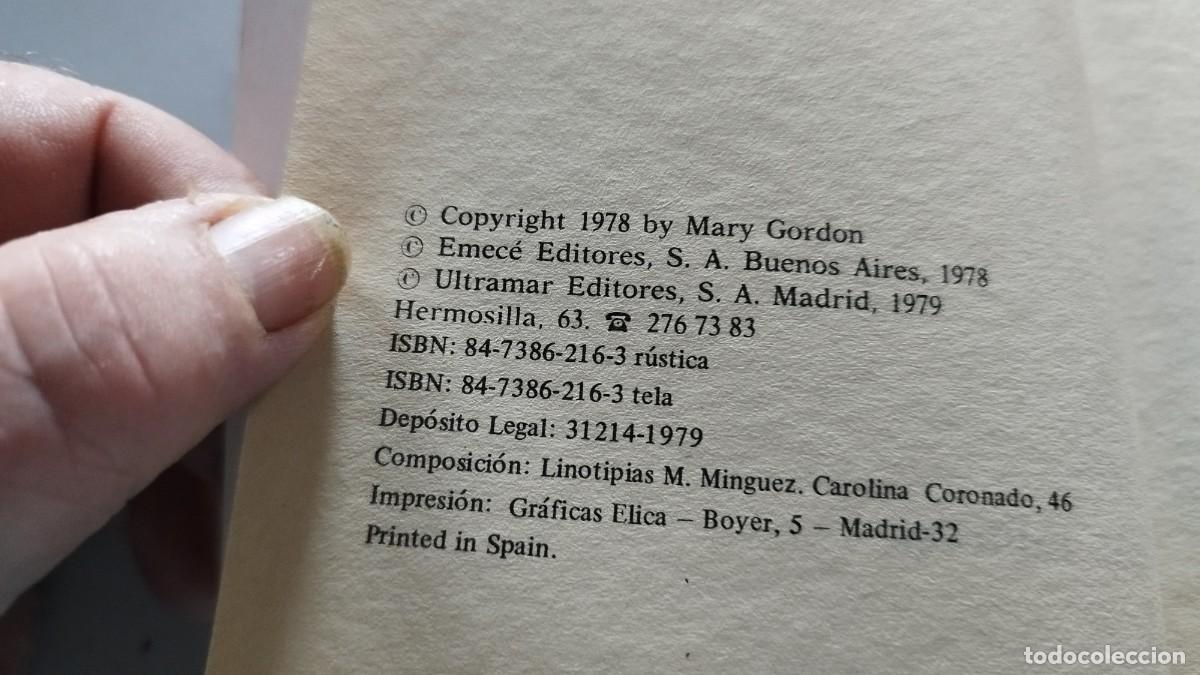 Libros de segunda mano: CUENTAS SALDADAS / MARY GORDON / GRAV 44 / ULTRAMAR - Foto 10