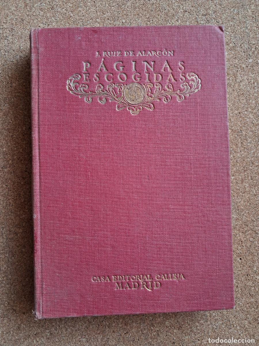 Libros de segunda mano: Ruiz de Alarc&oacute;n (Juan) P&aacute;ginas escogidas.