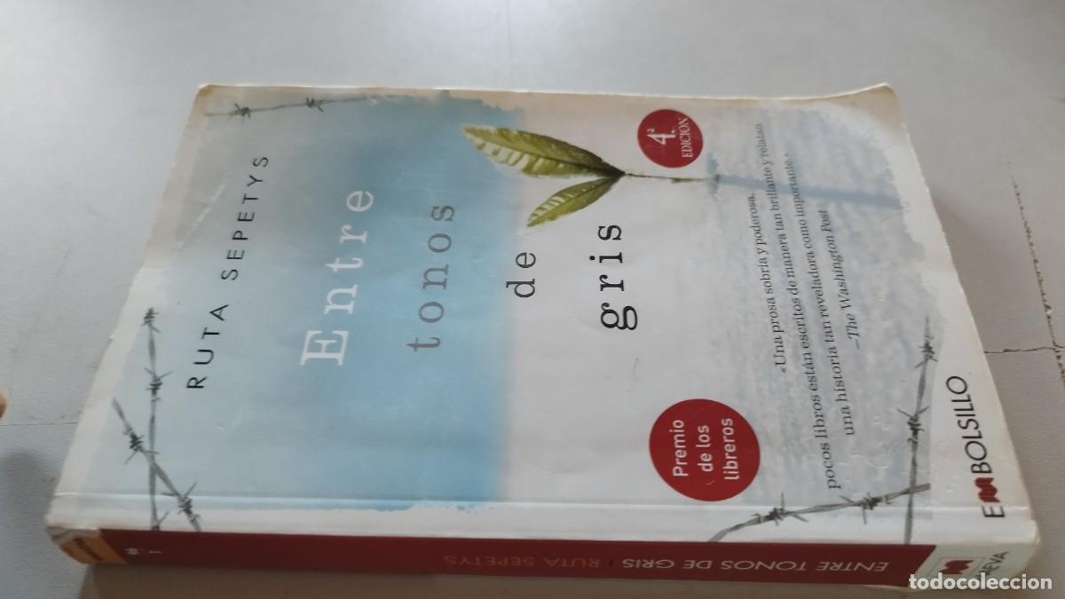 Libros de segunda mano: ENTRE TONOS DE GRIS / RUTA SEPETYS / GRAV 44 / EM