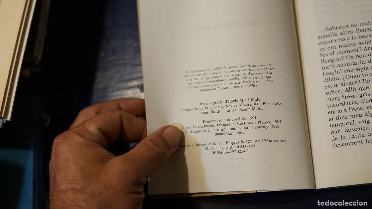 Libros de segunda mano: Christa Wolf - Que en queda - Ediciones 62 1991 - Foto 2