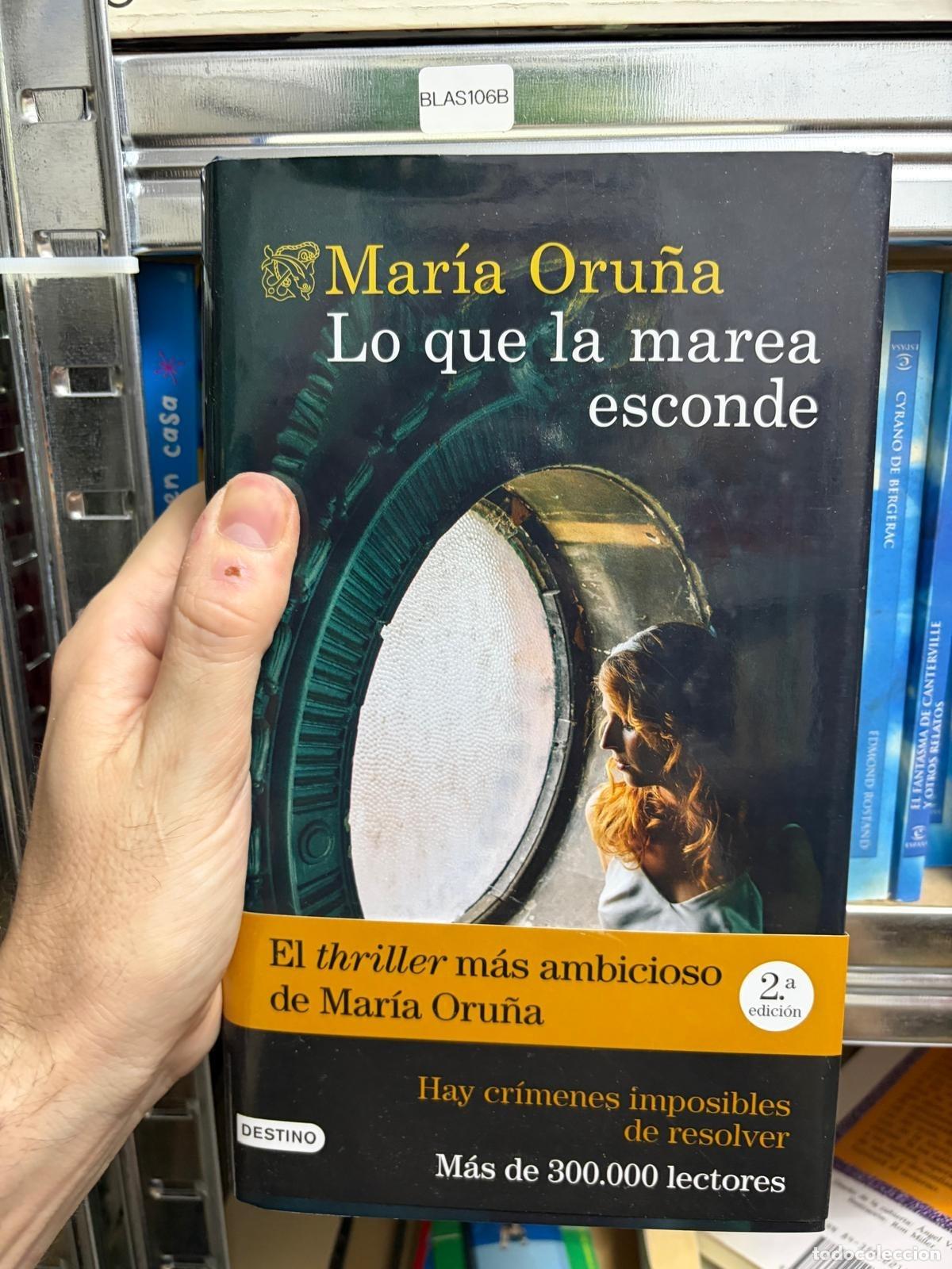 Libri di seconda mano: BLAS106B - Mar&iacute;a Oru&ntilde;a - Lo que la marea esconde - Destino