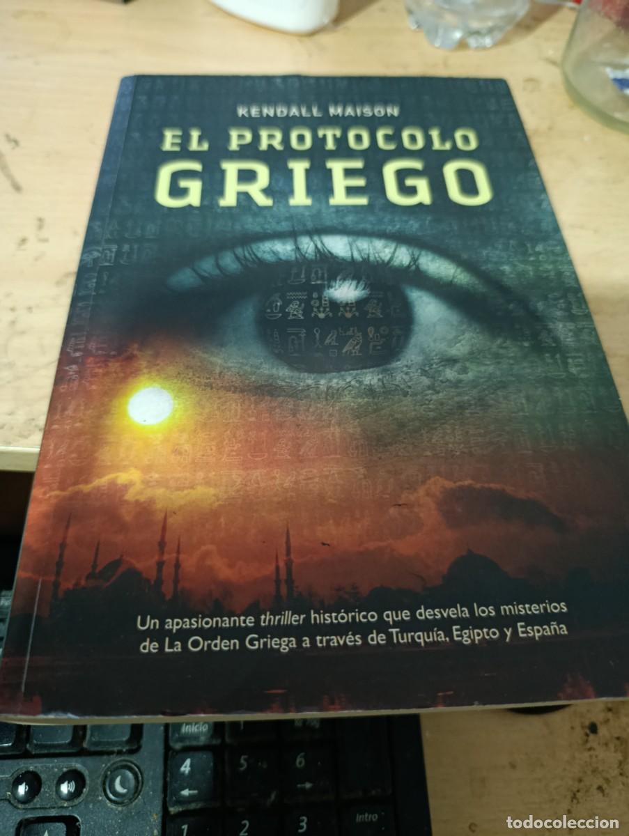 Libros de segunda mano: EL PROTOCOLO GRIEGO. KENDALL MAISON. EST33B3 - Foto 1