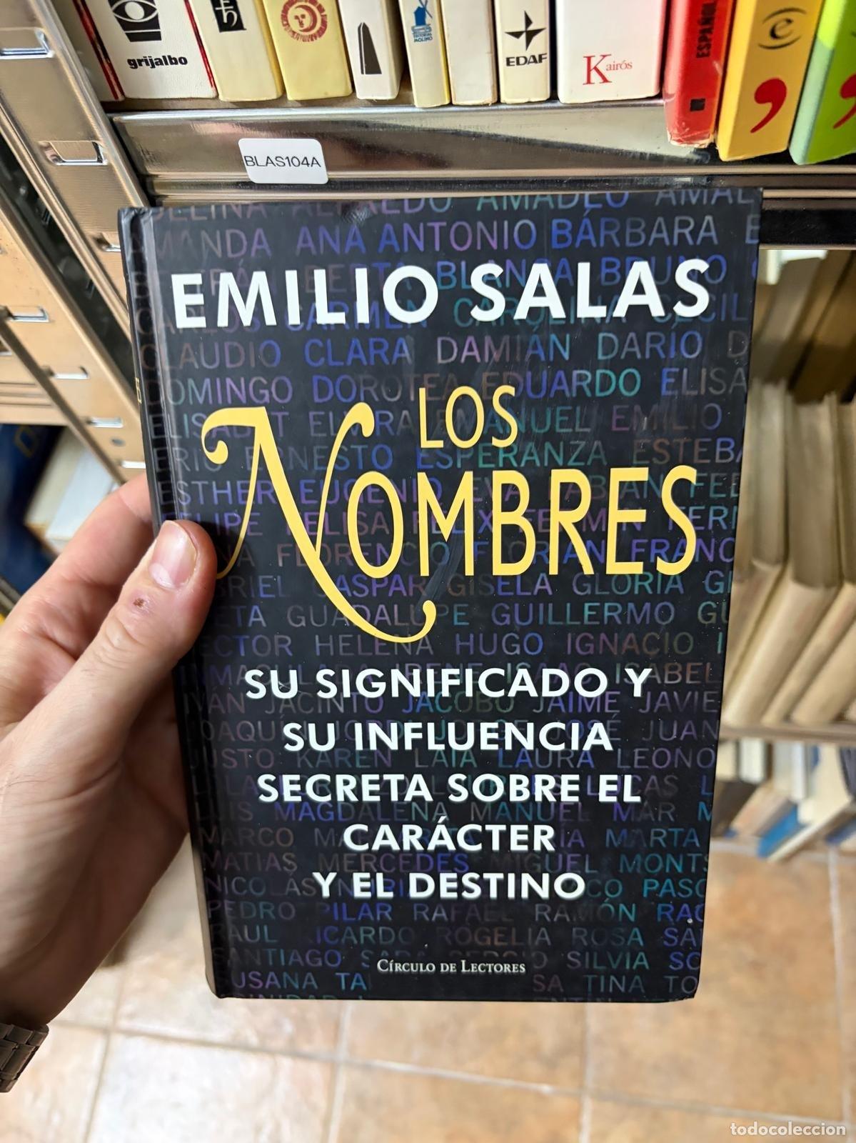 Libros de segunda mano: BLAS104A - Emilio Salas - Los nombres