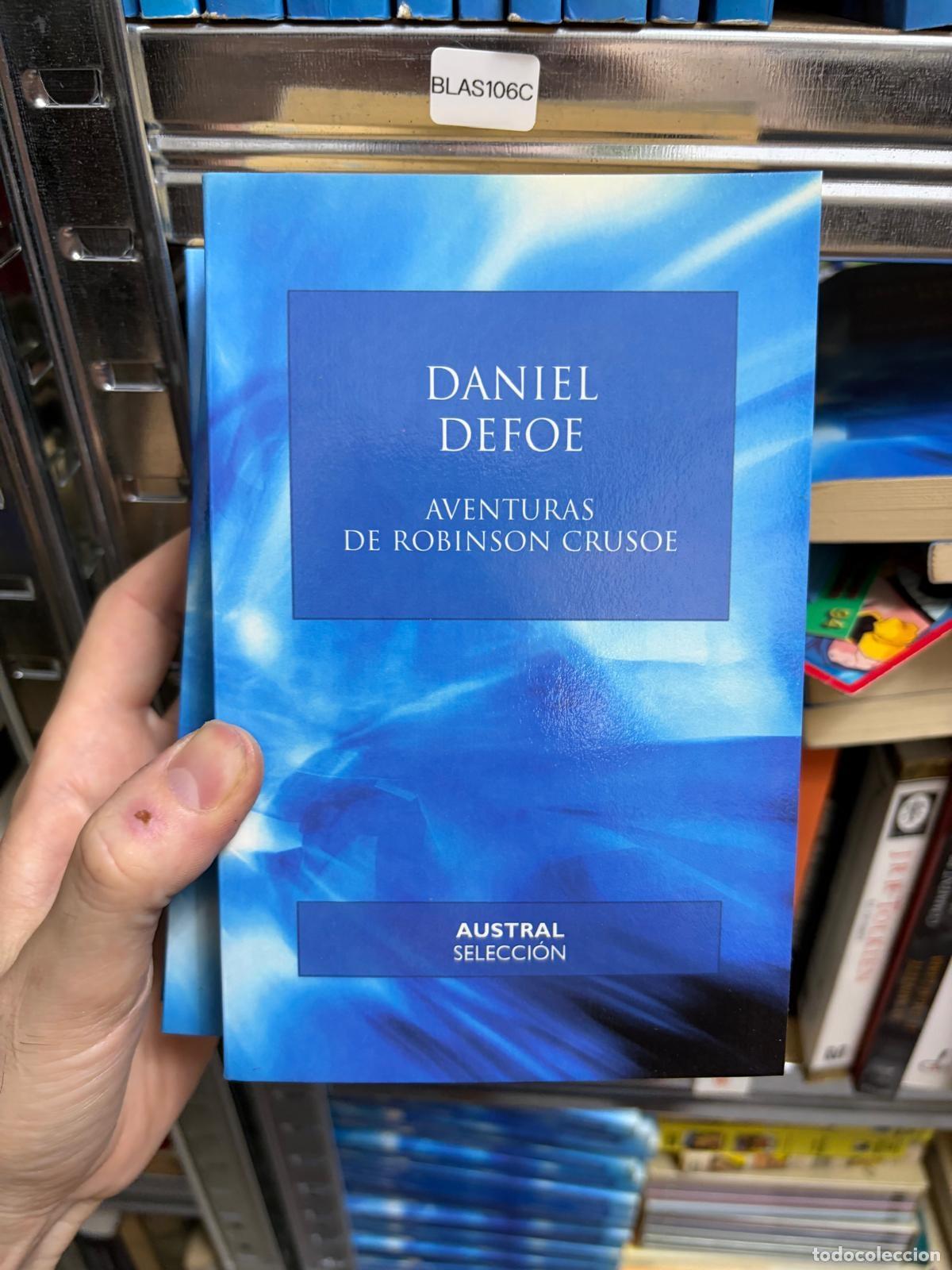 Libros de segunda mano: BLAS106C Daniel Defoe Aventuras de Robinson Crusoe Austral Selecci&oacute;n