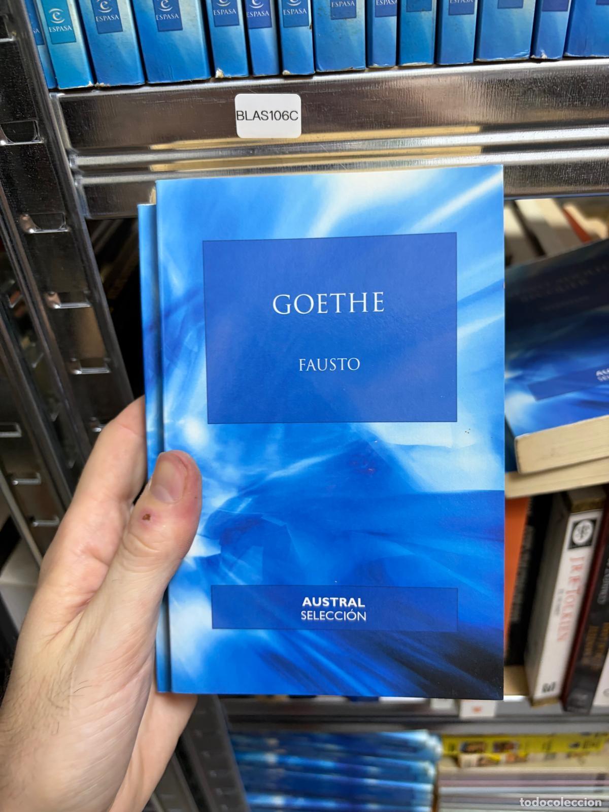Libros de segunda mano: BLAS106C Goethe Fausto Austral Selecci&oacute;n