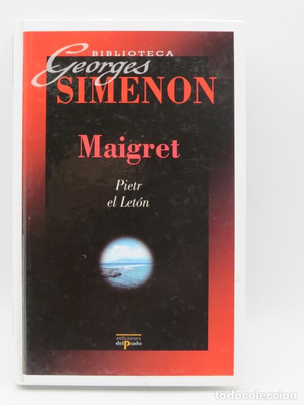 Libros de segunda mano: Pietr el Let&oacute;n - Georges Simenon - Ediciones del Prado - Foto 1