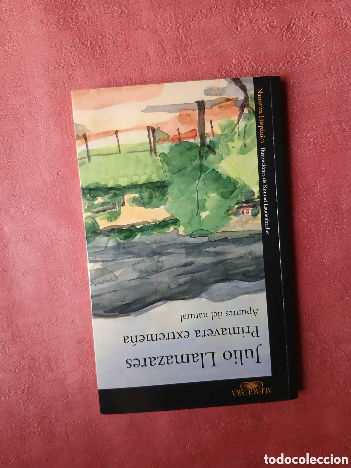 Libros de segunda mano: Julio Llamazares. Primavera extreme&ntilde;a, apuntes del natural.