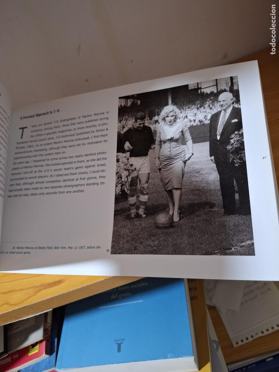 Libros de segunda mano: Marilyn Monroe 3-D . Frederic Cabanas (con gafas incl) - Foto 4