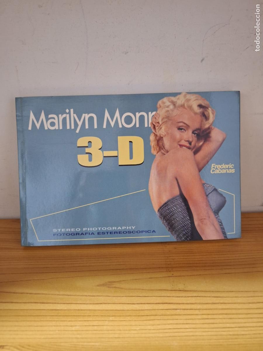 Libros de segunda mano: Marilyn Monroe 3-D . Frederic Cabanas (con gafas incl)