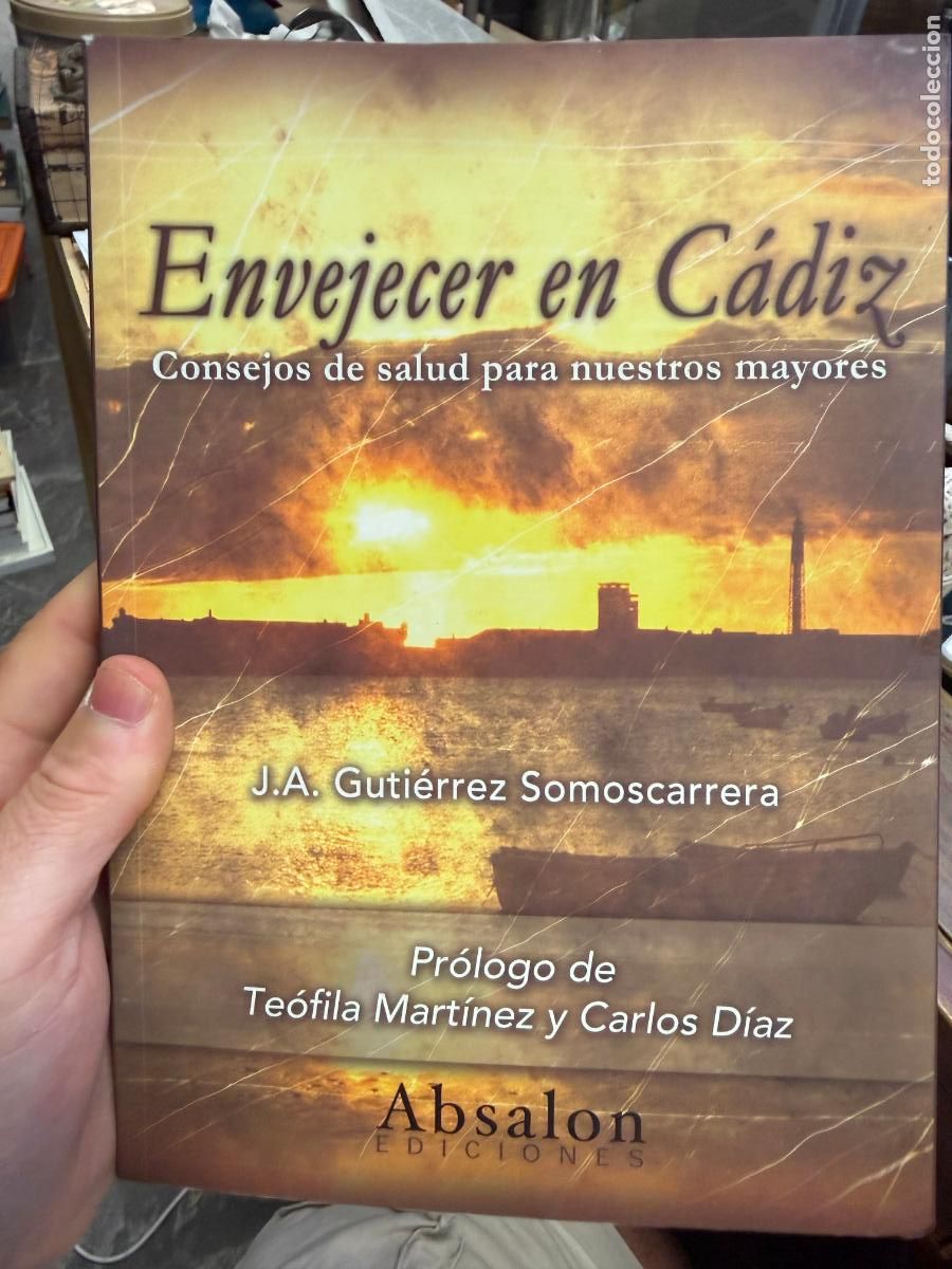 Libri di seconda mano: LIBRO ENVEJECER EN CADIZ - 293 PAG
