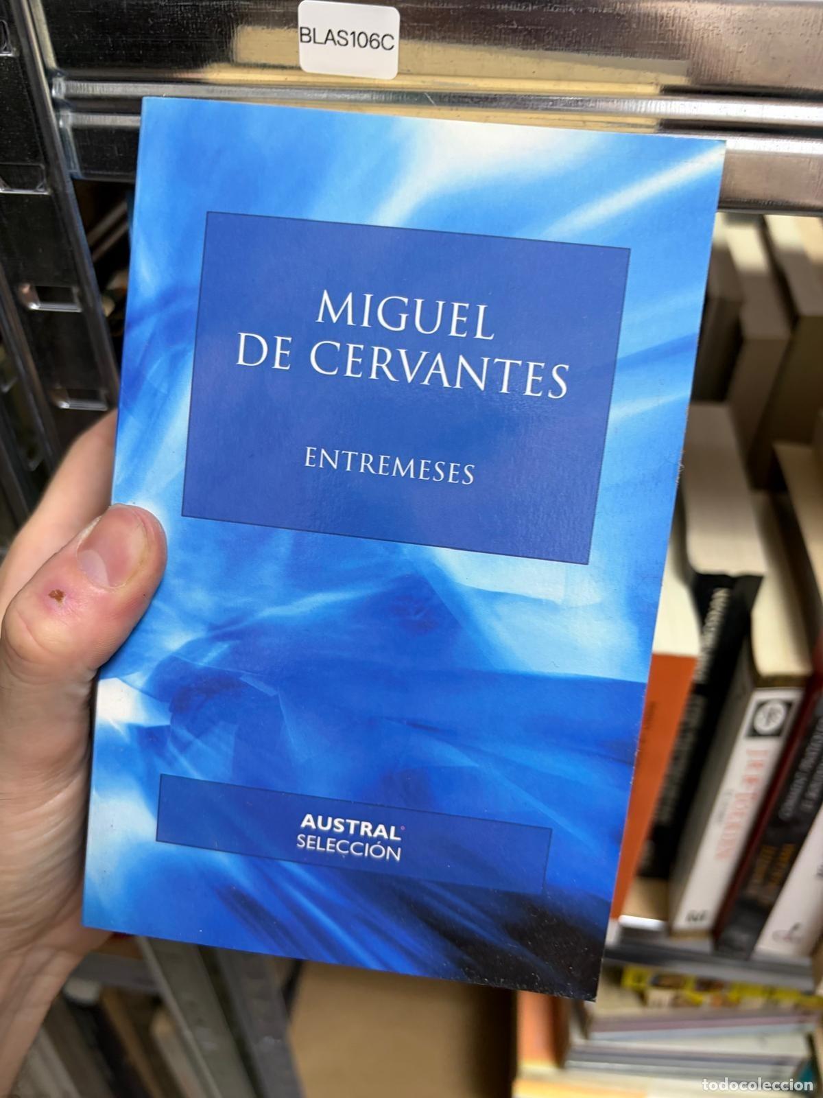Libros de segunda mano: BLAS106C Miguel de Cervantes Entremeses Austral Selecci&oacute;n
