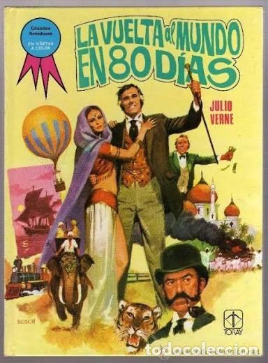Libros de segunda mano: La vuelta al mundo en 80 d&iacute;as - Jules Verne - Ediciones Toray - Grandes Aventuras