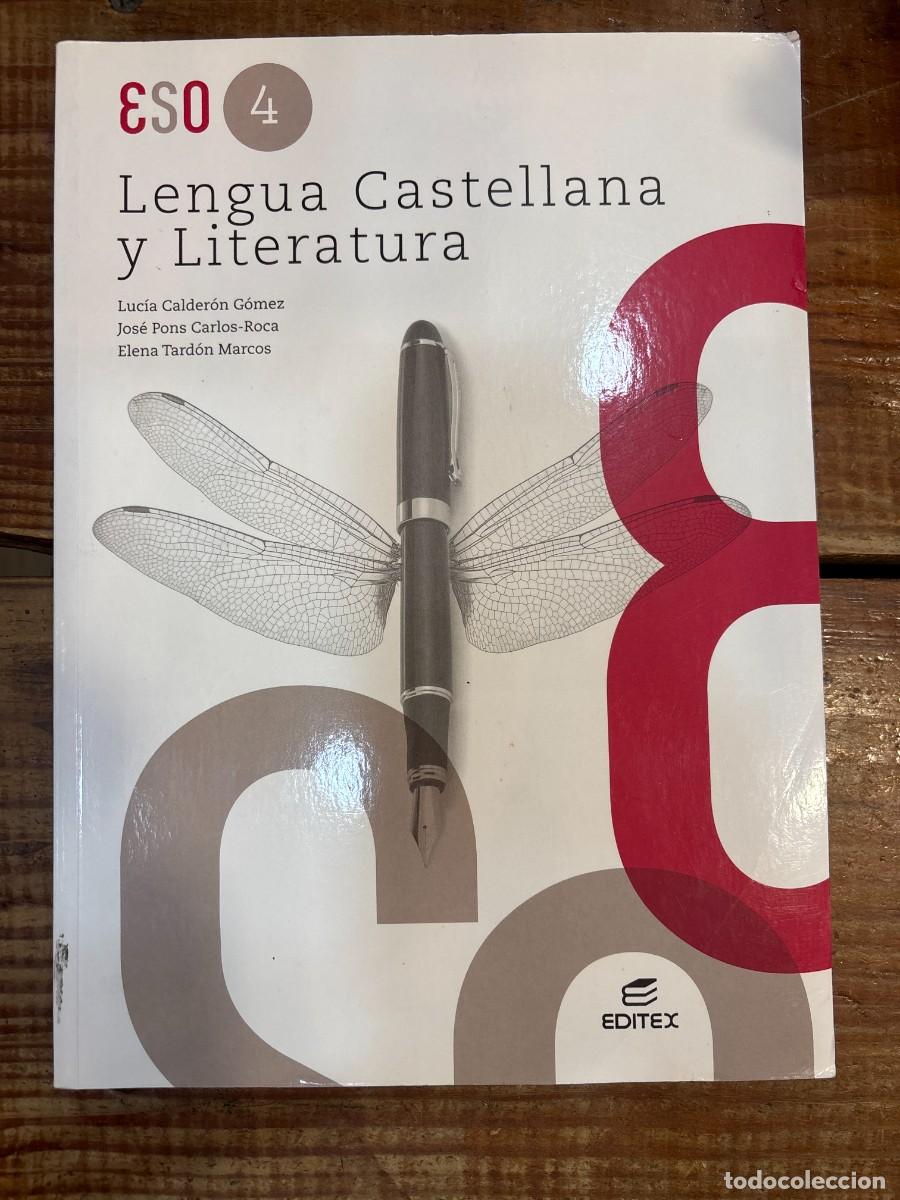 Libros de segunda mano: Lengua Castellana y Literatura 4&ordm; ESO Calder&oacute;n L&oacute;pez, Luc&iacute;a; Pons Carlos-Roca, Jos&eacute; Miguel; Tard&oacute;n M
