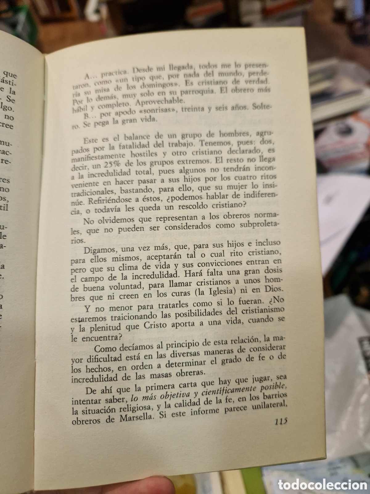 Libros de segunda mano: LOEW, Jacques Diario de una misi&oacute;n obrera - Foto 2