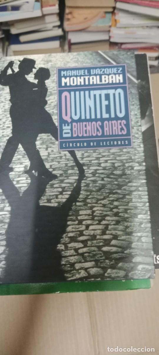 Libros de segunda mano: QUINTETO DE BUENOS AIRES / M VAZQUEZ MONTALBAN MANUEL LIBRO G-65