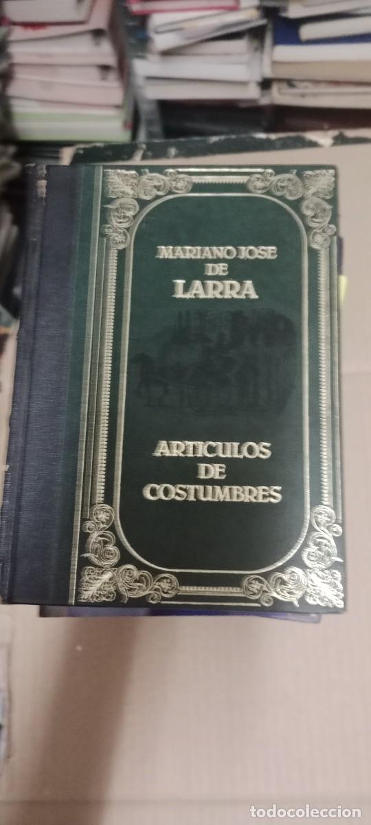Libros de segunda mano: ARTICULOS DE COSTUMBRES MARIANO JOSE DE LARRA LIBRO G-65