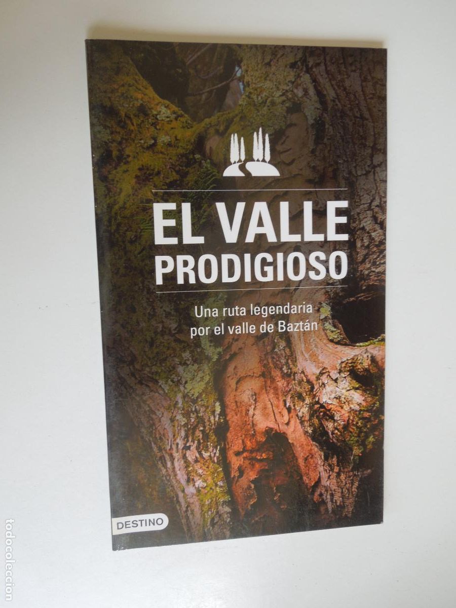 Libros de segunda mano: EL VALLE PRODIGIOSO-UNA RUTA LEGENDARIA POR EL VALLE DE BAZT&Aacute;N-ALICIA DEL CASTILLO-DESTINO 2014.-