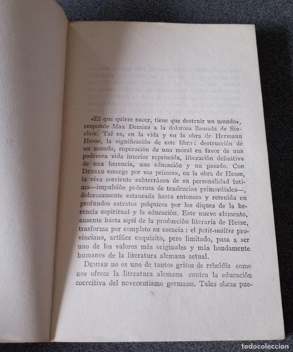 Libros de segunda mano: Demi&aacute;n Hermann Hesse - Foto 5