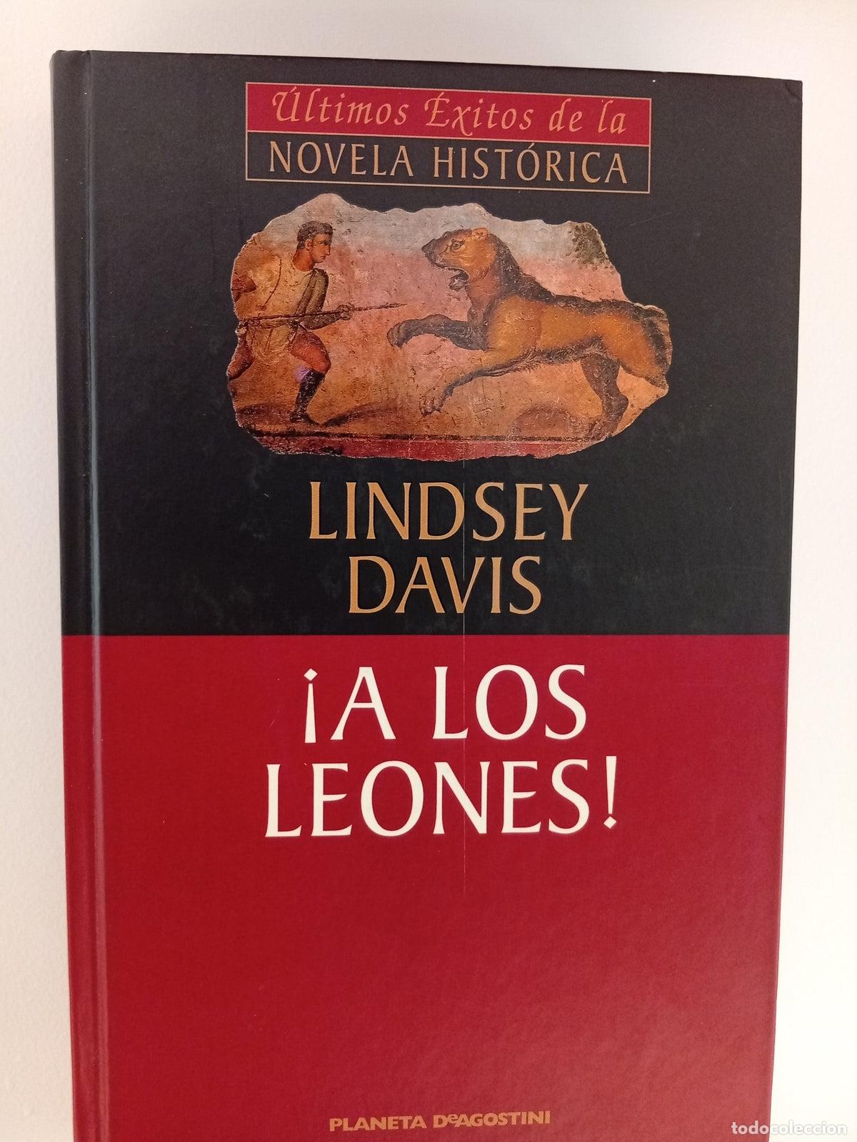 Second hand books: A los leones - Lindsey Davis