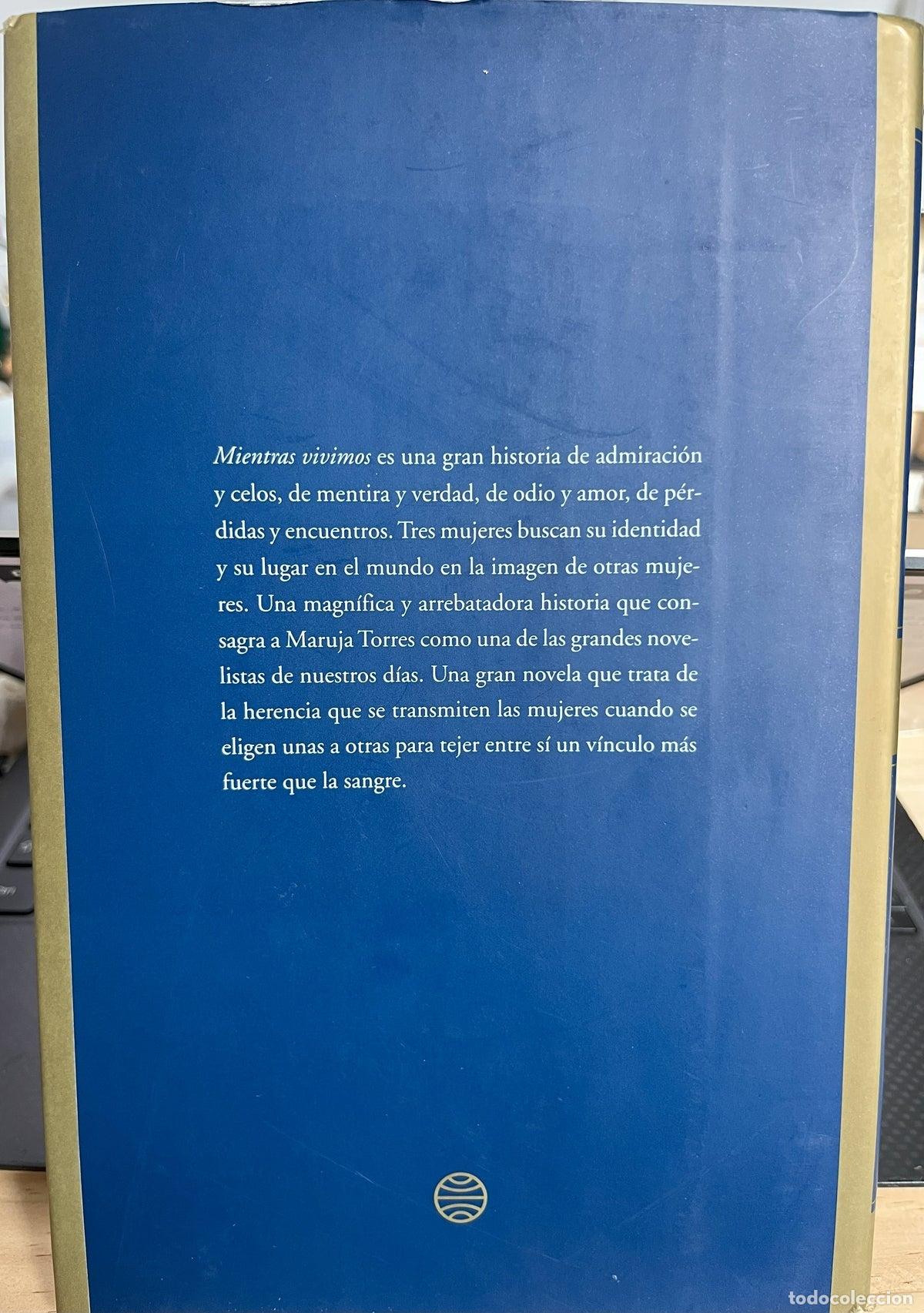 Libros de segunda mano: Mientras Vivimos - Maruja Torres - Foto 2