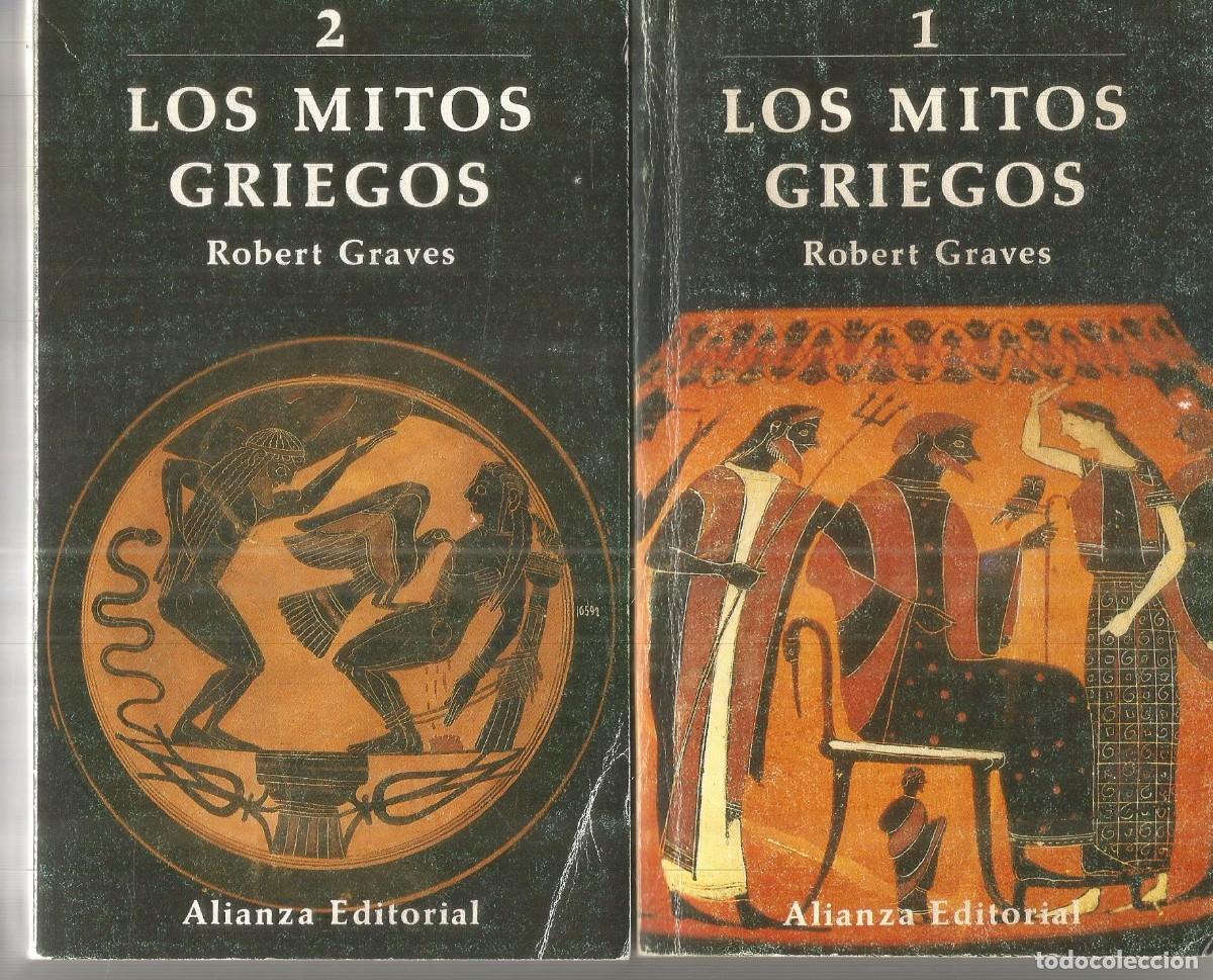 Libros de segunda mano: ROBERT GRAVES. LOS MITOS GRIEGOS 1 Y 2. ALIANZA