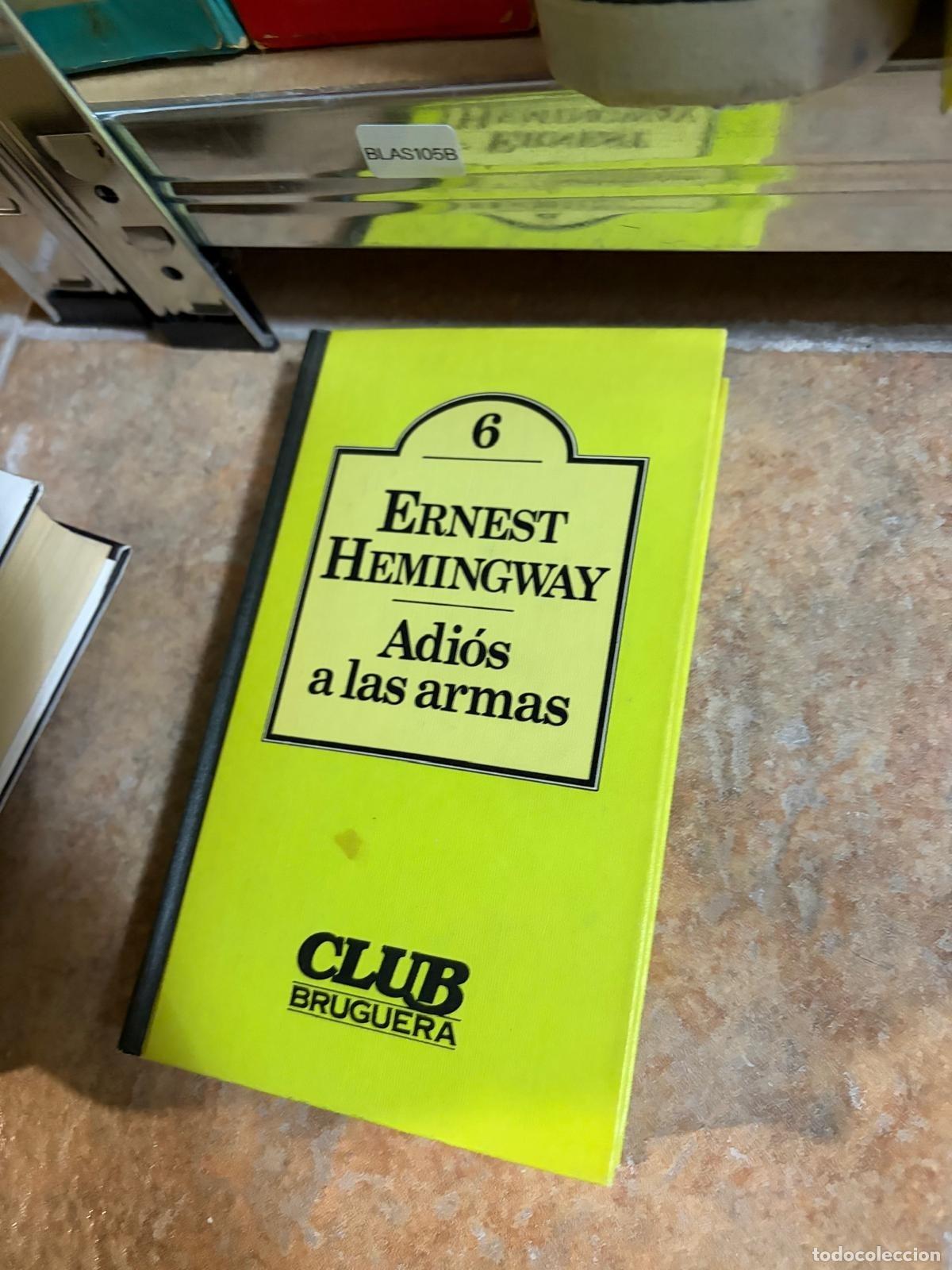 Libros de segunda mano: BLAS105B - Ernest Hemingway - Adi&oacute;s a las armas - Club Bruguera