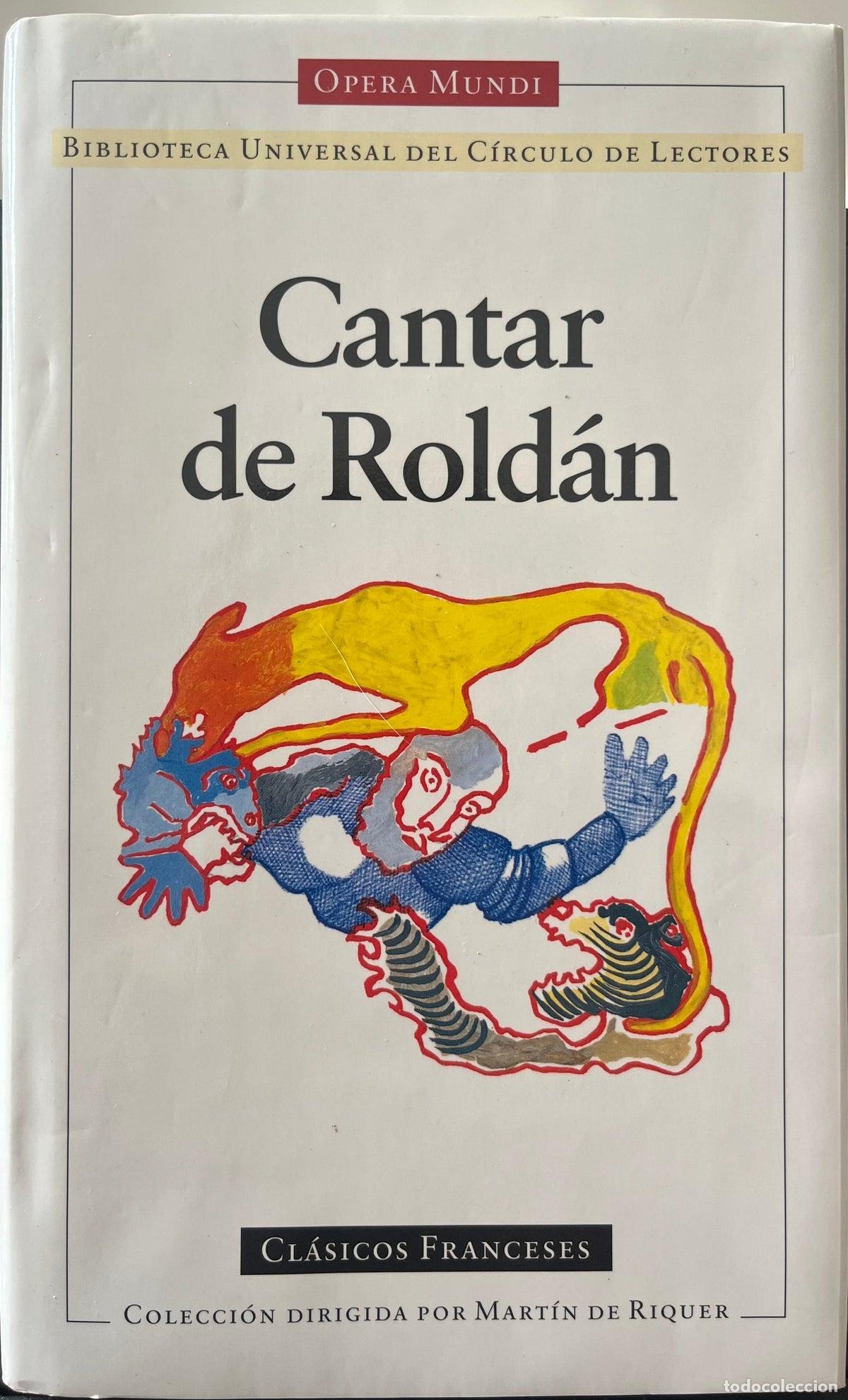 Gebrauchte B&uuml;cher: Cantar de Rold&aacute;n - Mart&iacute;n de Riquer
