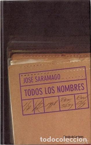Libros de segunda mano: Todos los nombres - Jos&eacute; Saramago