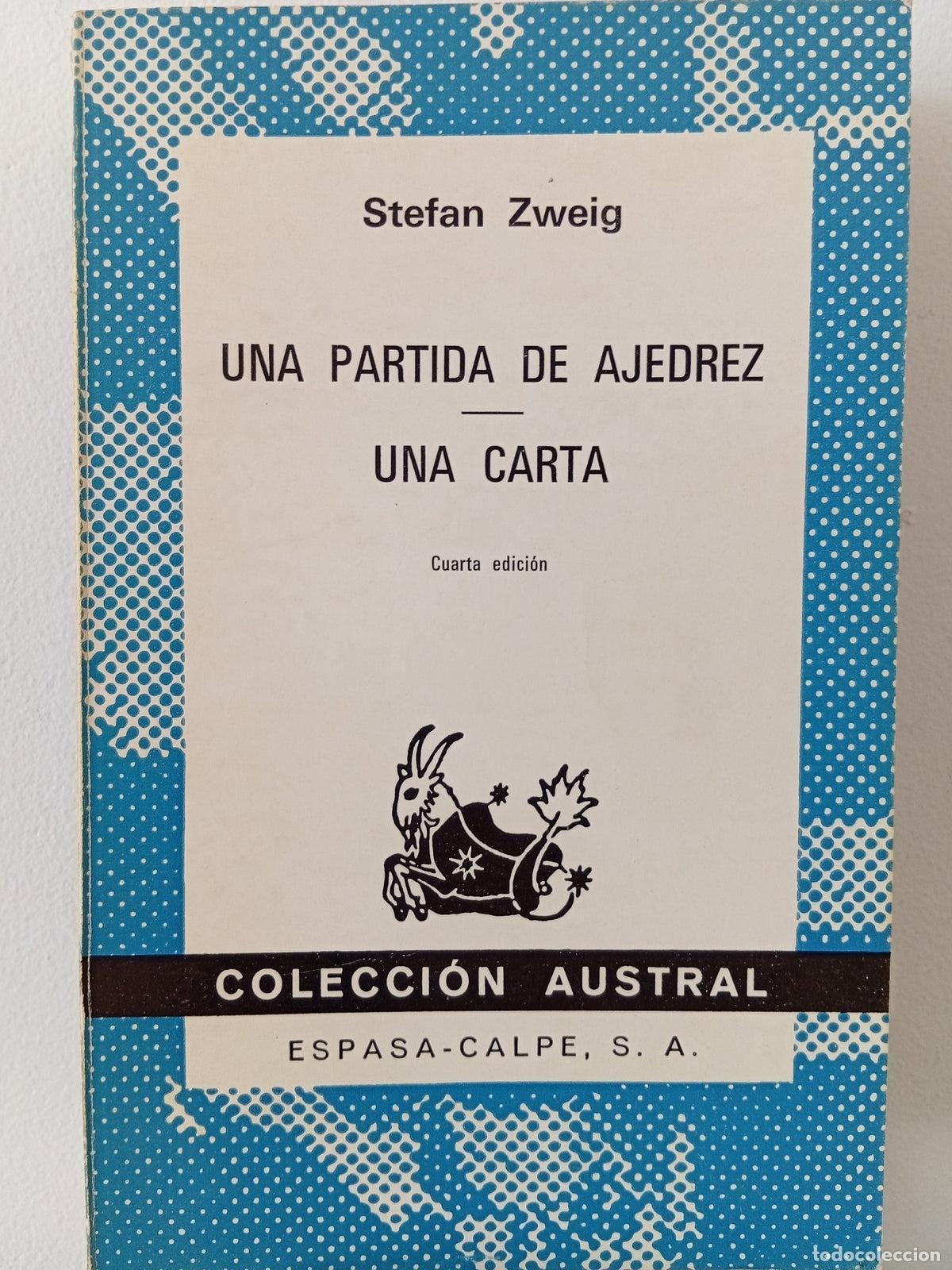 Libros de segunda mano: Una partida de ajedrez - Una carta