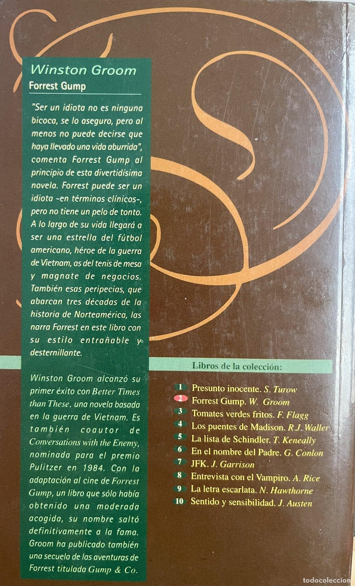 Libros de segunda mano: Forrest Gump - Winston Groom - Foto 2
