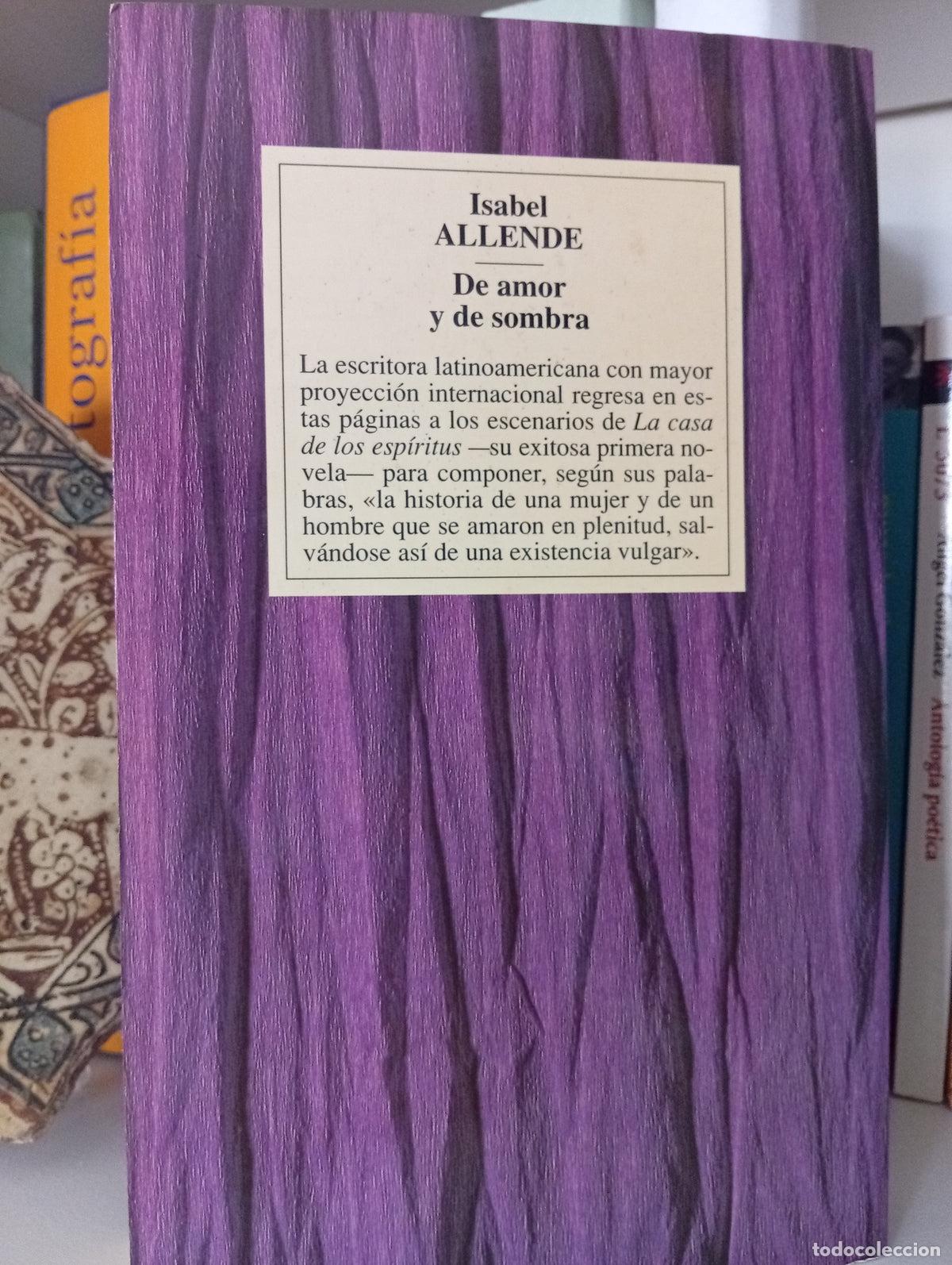 Libros de segunda mano: De amor y de sombra - Isabel Allende - Foto 2
