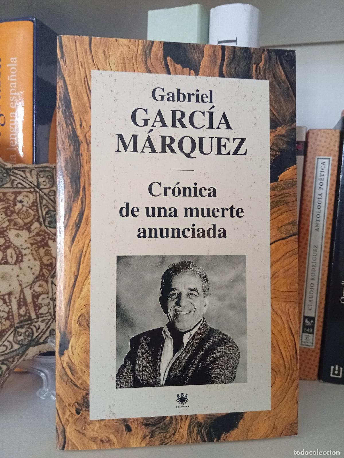 Libros de segunda mano: Cr&oacute;nica de una muerte anunciada