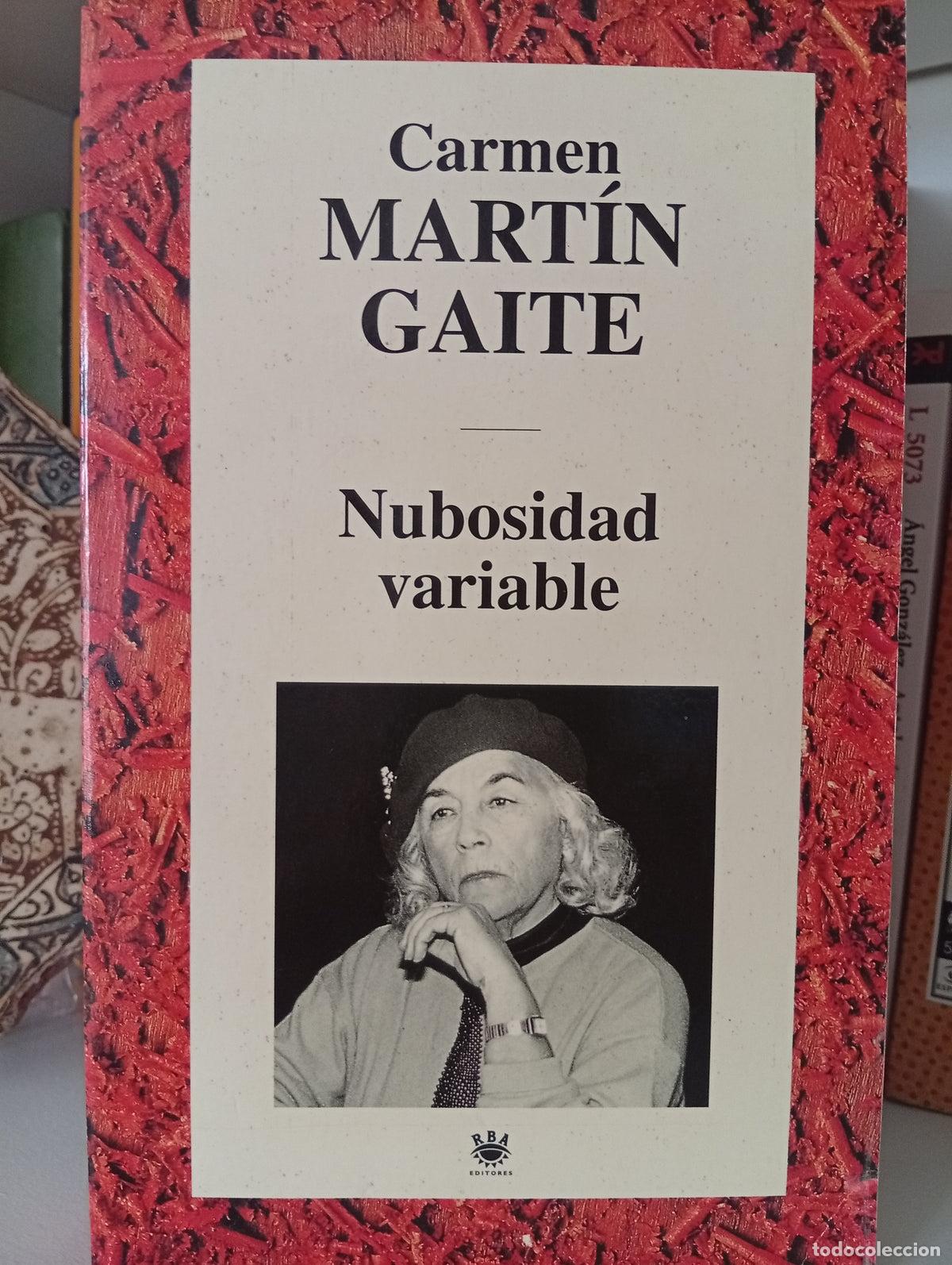 Libros de segunda mano: Nubosidad Variable - Carmen Mart&iacute;n Gaite
