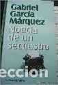 Libros de segunda mano: Noticia De Un Secuestro - Foto 1