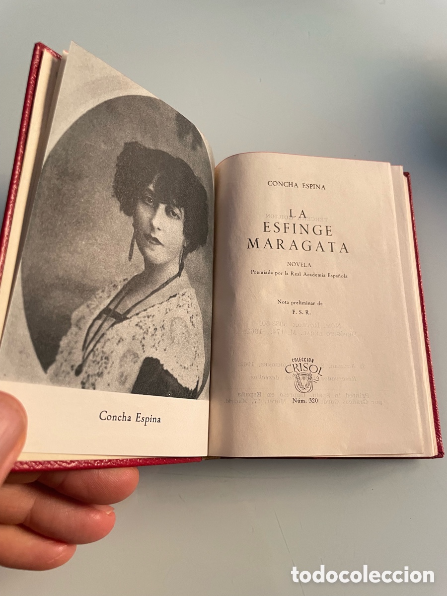 Second hand books: La Esfinge Maragata. Concha Espina. Aguilar crisol n&uacute;mero 320. Tercera Edici&oacute;n 1962.