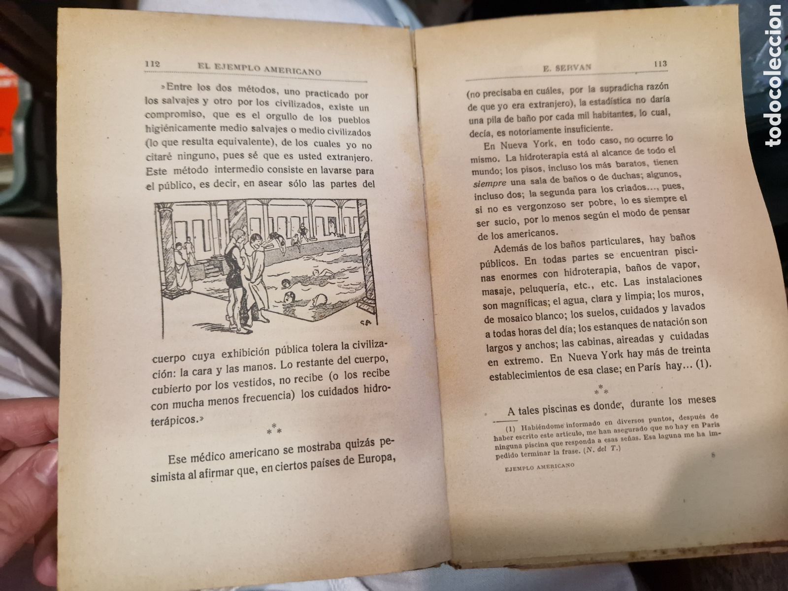 Libros de segunda mano: SERVAN, E. El ejemplo americano - Foto 2