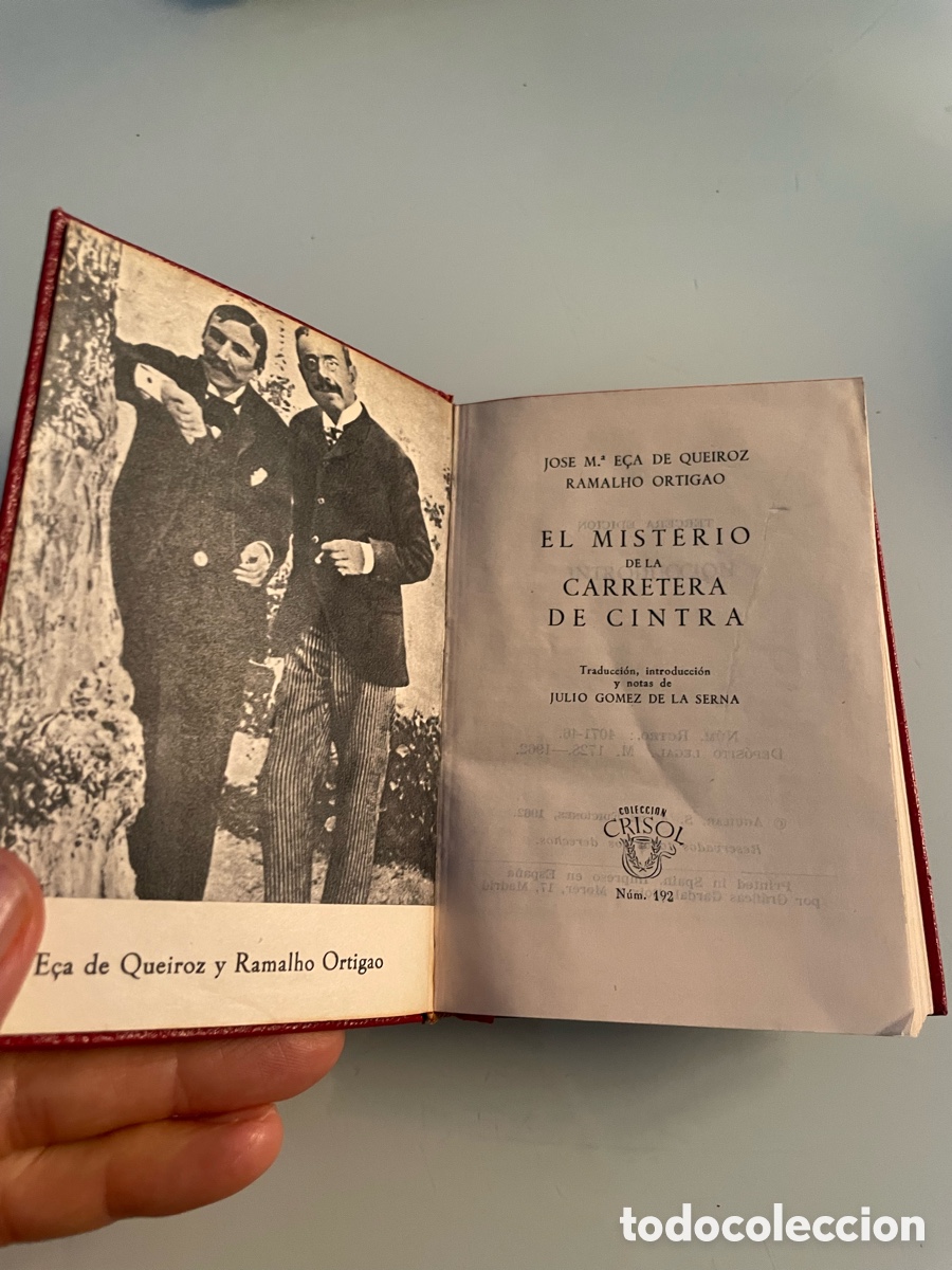 Gebrauchte B&uuml;cher: El misterio de la carretera de contra. Jos&eacute; Maria Eca de Queiroz. Aguilar crisol n&uacute;mero 192. 1962