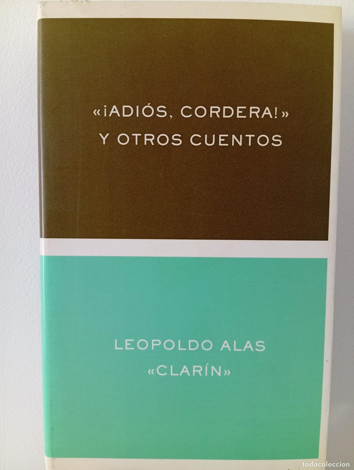 Libros de segunda mano: &rdquo;&iexcl;Adi&oacute;s, Cordera!&rdquo; y otros cuentos