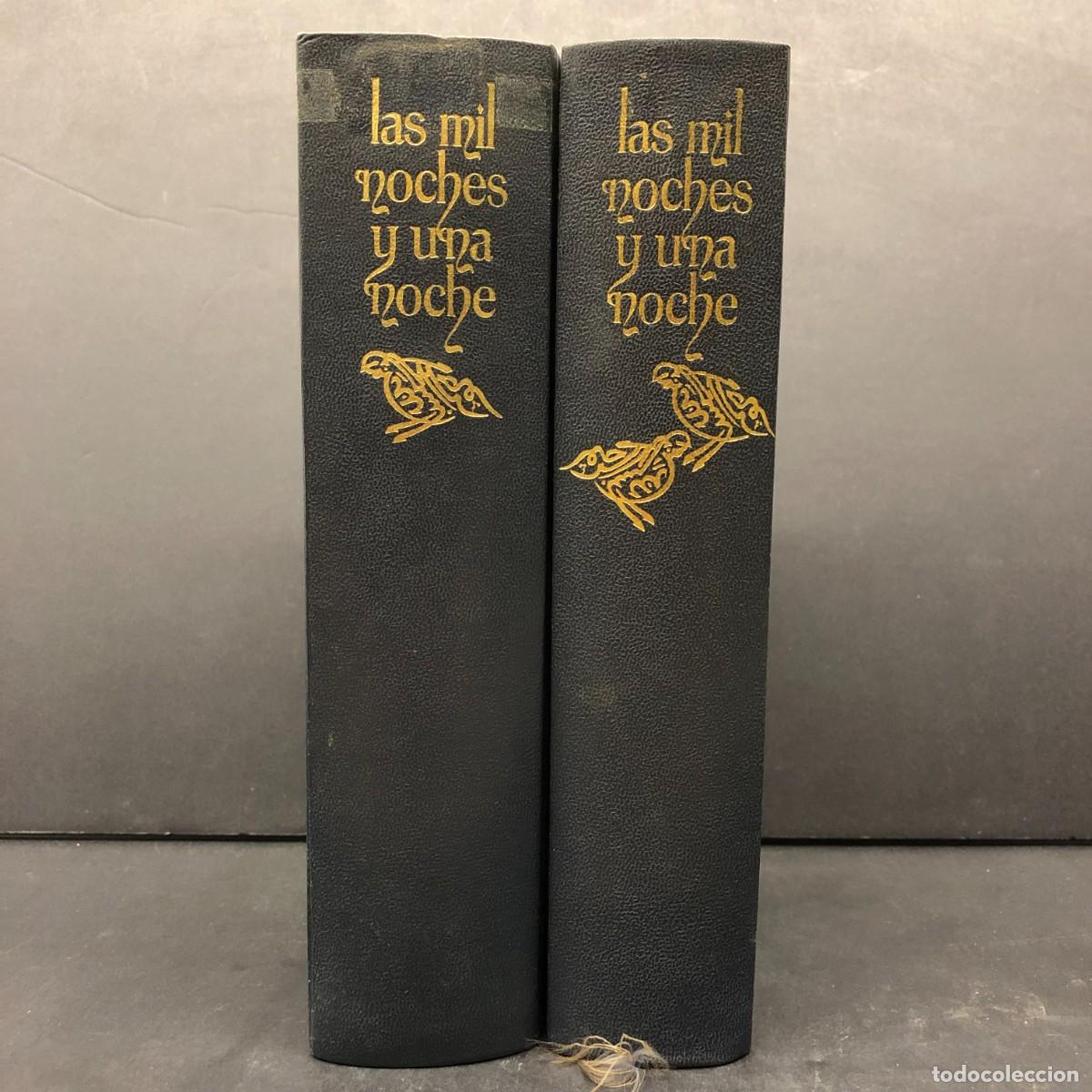 Libros de segunda mano: EL LIBRO DE LAS MIL Y UNA NOCHE VERSION DE VICENTE BLASCO IBA&Ntilde;EZ - JUAN MARIGOT - 2 TOMOS / 110