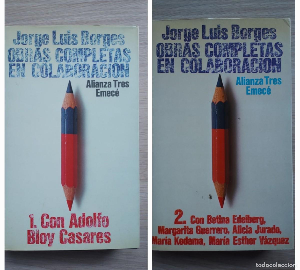 Libros de segunda mano: Obras completas en colaboraci&oacute;n (2 vols) - Jorge Luis Borges