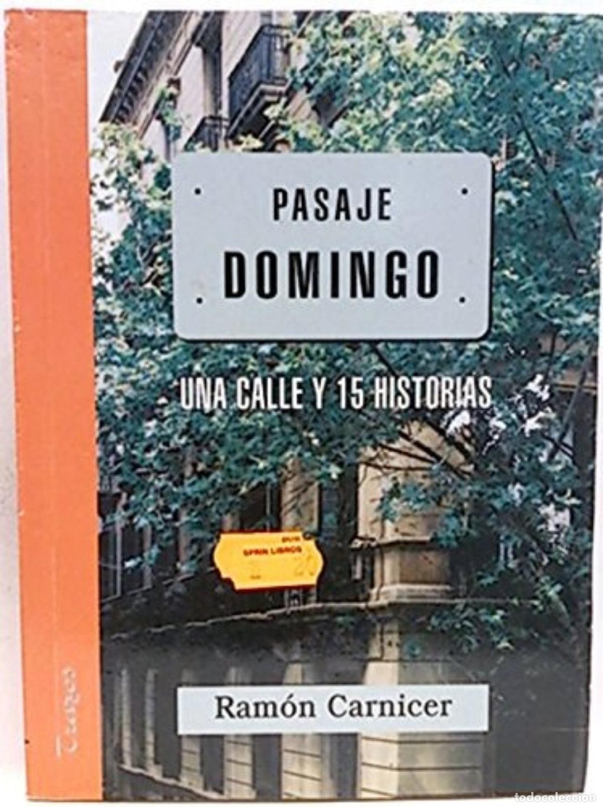 Libros de segunda mano: Pasaje Domingo - Ramón Carnicer