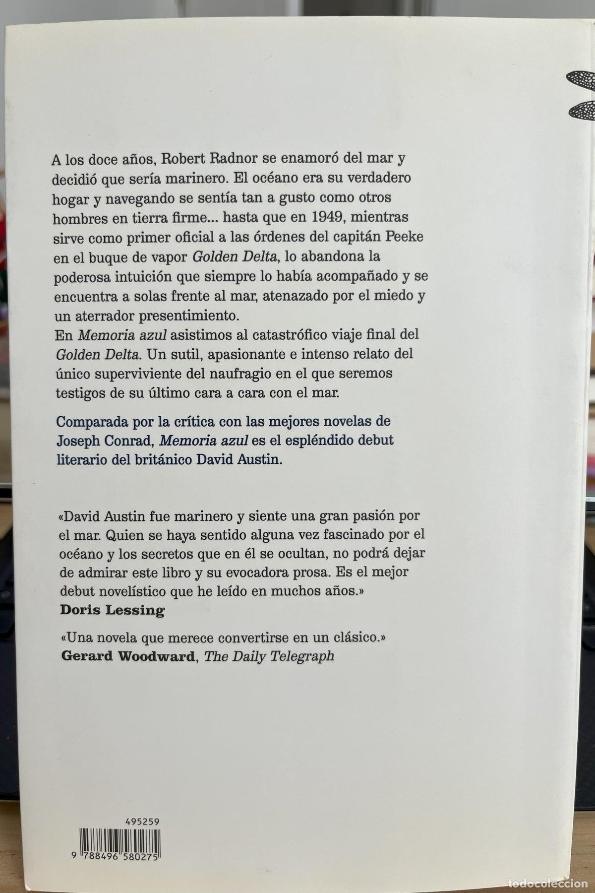 Libros de segunda mano: Memoria azul - David Austin - Foto 2